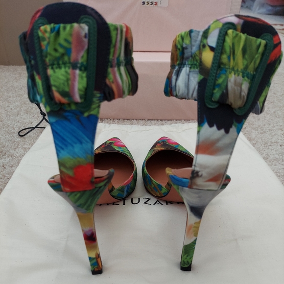 NWT Altuzarra Bird of Paradise Stiletto Pumps - Picture 5 of 11